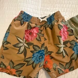 Floral Print Men's Shorts